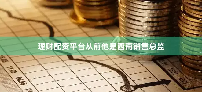 理财配资平台从前他是西南销售总监